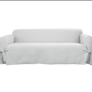 Gray couch cover